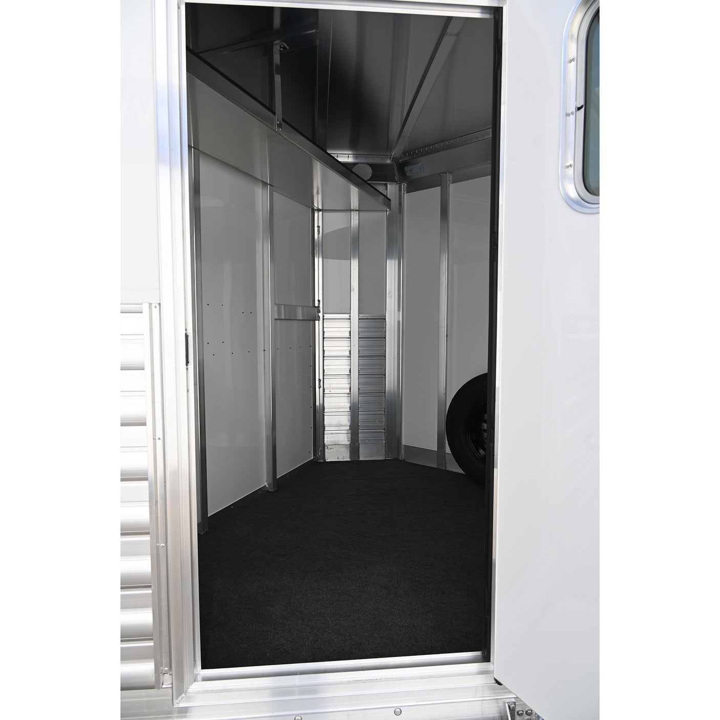 2026 4 Star 4 Horse Bumper Side Load Pull Loaded Horse Trailer