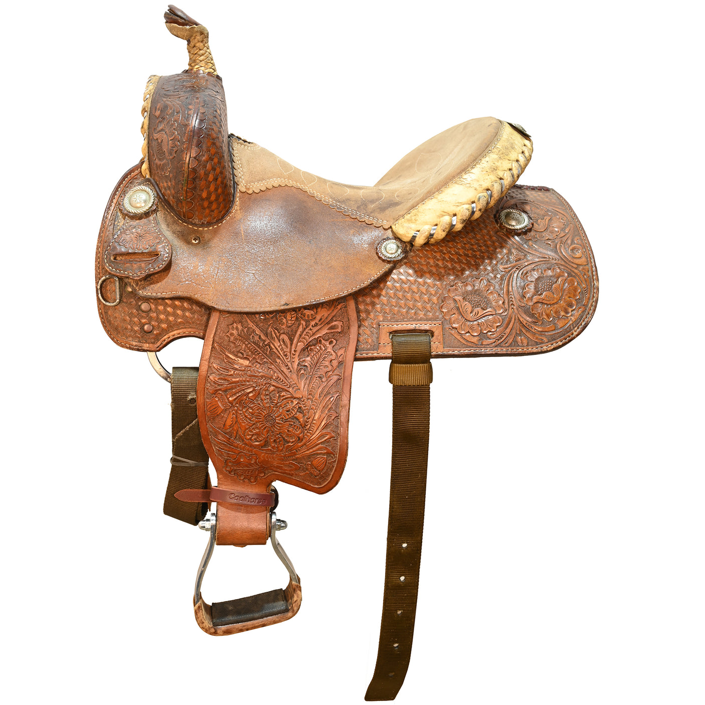 SOLD! Used 14" Ammerman Youth Barrel Racing Saddle