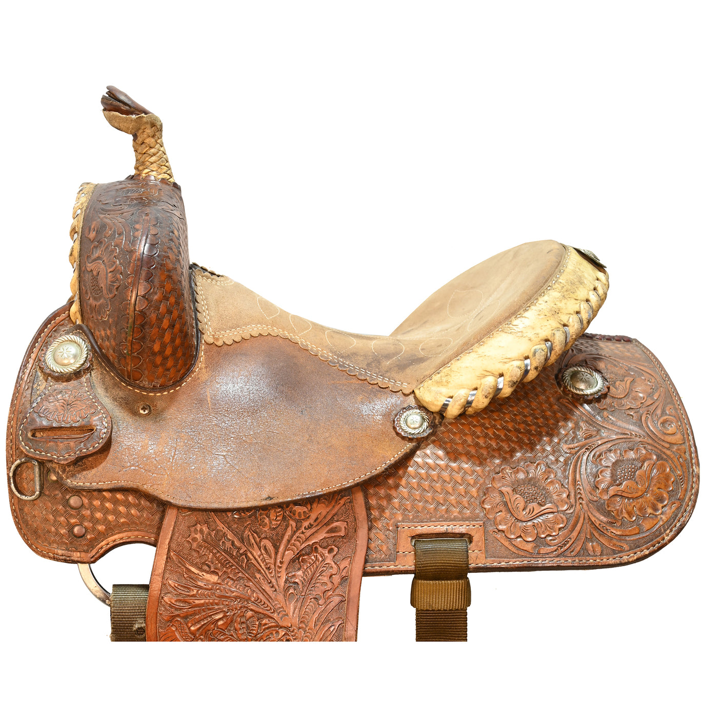 SOLD! Used 14" Ammerman Youth Barrel Racing Saddle