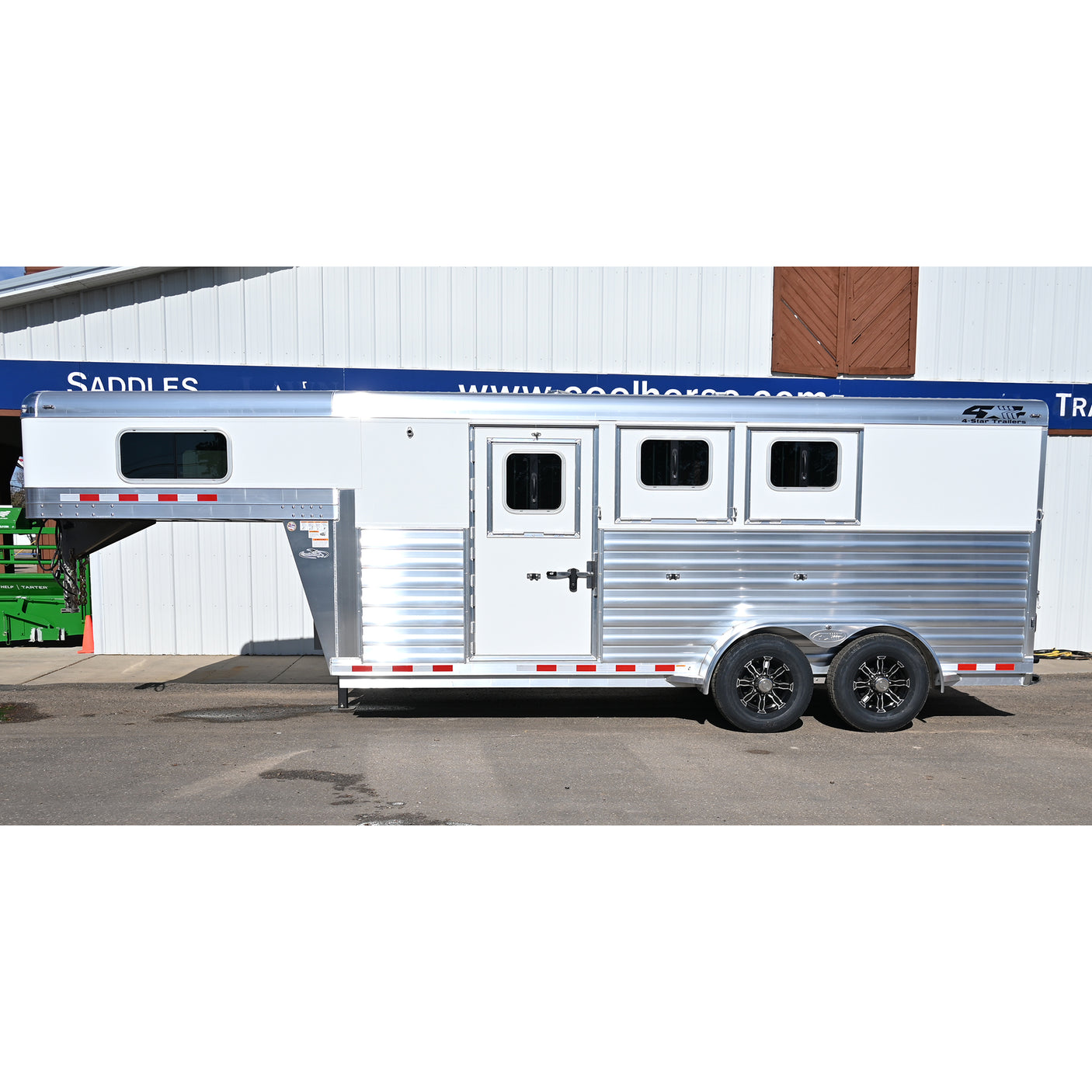 SALE PENDING! 2026 4 Star 3 Horse Trailer 6'10" Wide x 18' Long