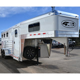 SALE PENDING! 2026 4 Star 3 Horse Trailer 6'10" Wide x 18' Long