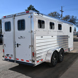 SALE PENDING! 2026 4 Star 3 Horse Trailer 6'10" Wide x 18' Long