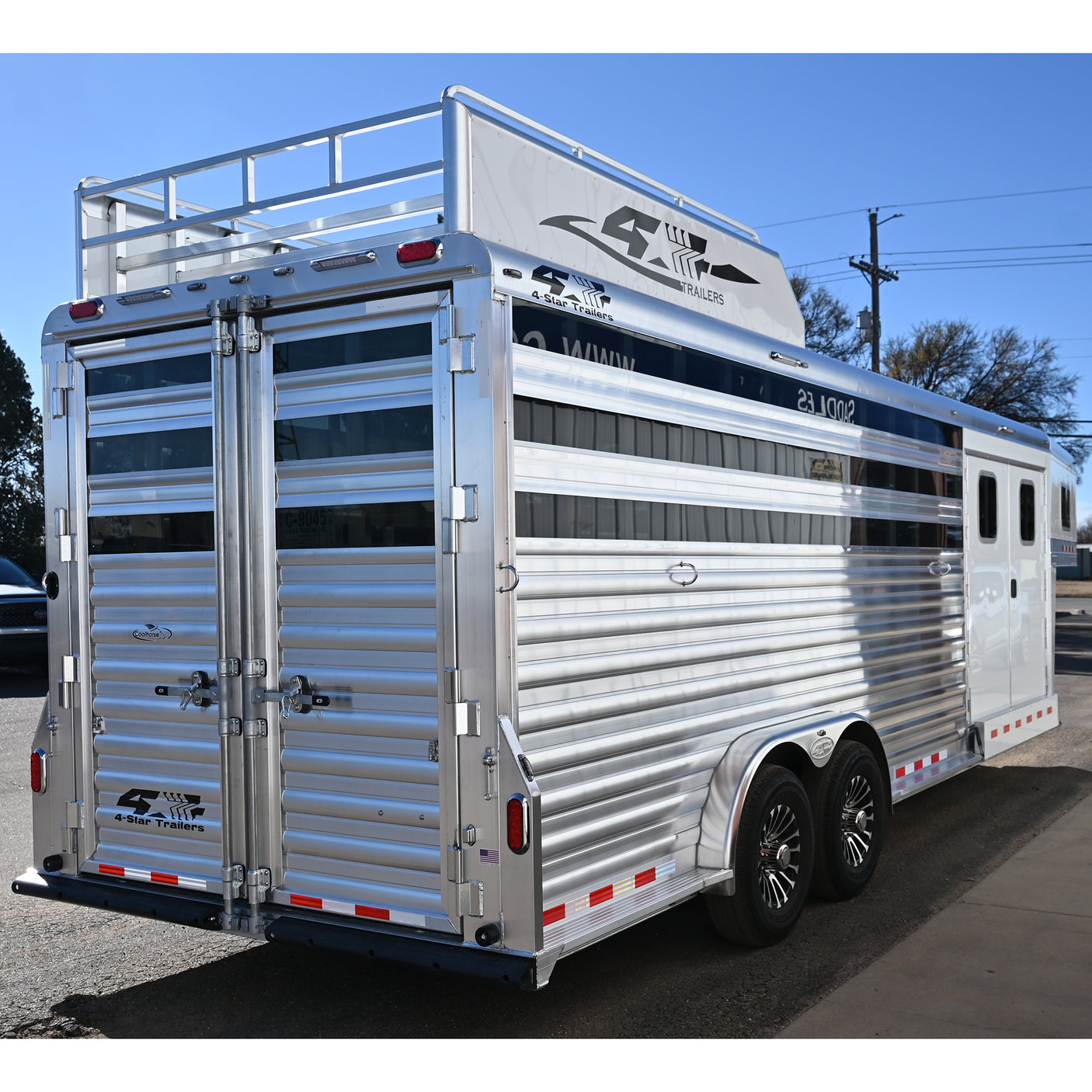 2026 4 Star 24' Deluxe Stock Combo with Cowboy Tack w/ CoolFloor