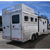 2022 Lakota Charger 3 Horse Trailer with 11' Living Quarter