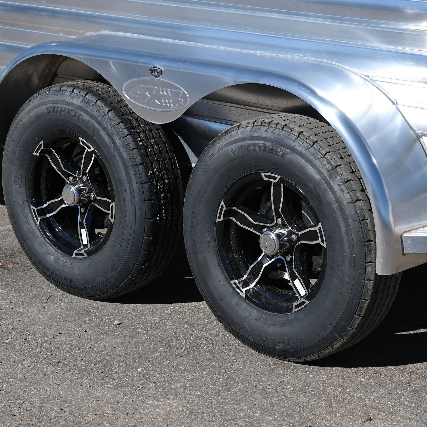 2027 4 Star 2 Horse Bumper Pull Horse Trailer 11' Long - Charcoal Skin Color