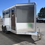 2027 4 Star 2 Horse Bumper Pull Horse Trailer 11' Long - Charcoal Skin Color