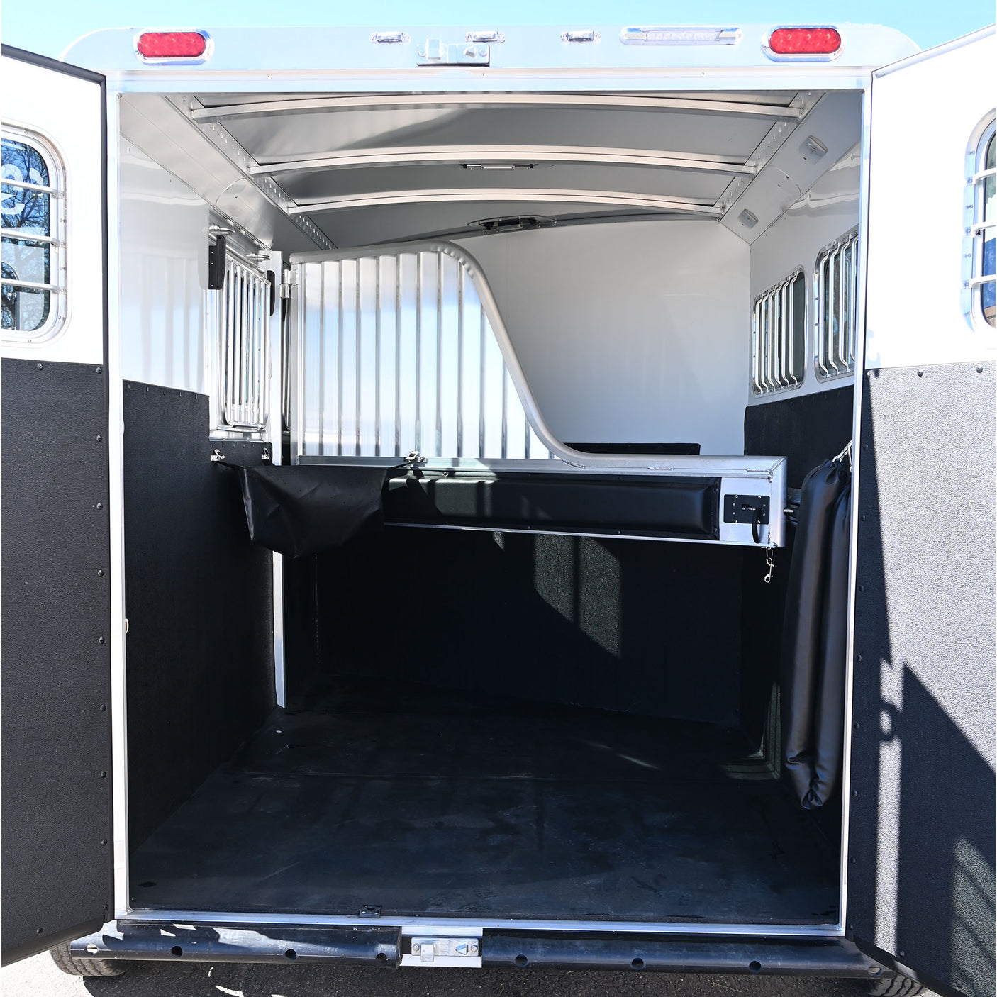 2027 4 Star 2 Horse Bumper Pull Horse Trailer 11' Long - Charcoal Skin Color