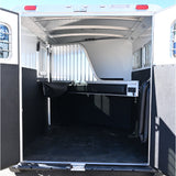 2027 4 Star 2 Horse Bumper Pull Horse Trailer 11' Long - Charcoal Skin Color