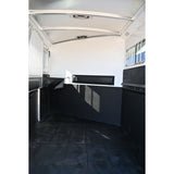 2027 4 Star 2 Horse Bumper Pull Horse Trailer 11' Long - Charcoal Skin Color