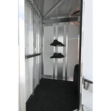 2027 4 Star 2 Horse Bumper Pull Horse Trailer 11' Long - Charcoal Skin Color