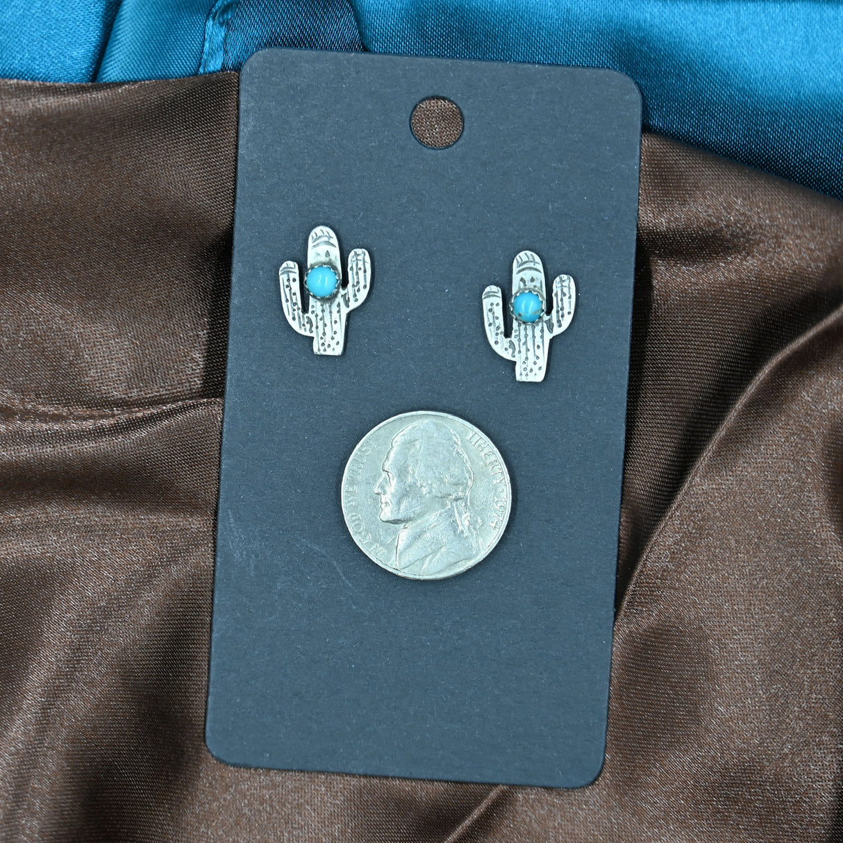 The Tilly Cactus Small Stud Earrings