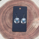 The Aria Concho Dangle Earring with Turquoise Stone