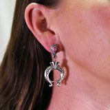 The Willow Naja Dangle Earrings