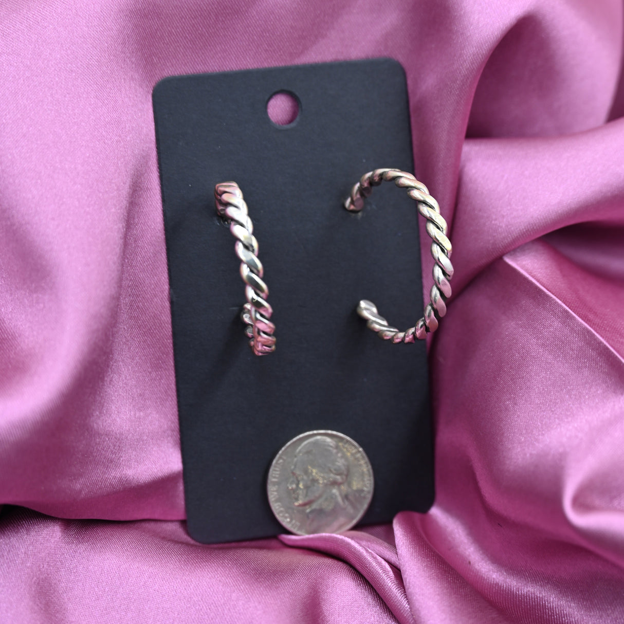 The Tori Rope Hoop Earrings