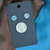 The Raelynn Turquoise Stud Earrings