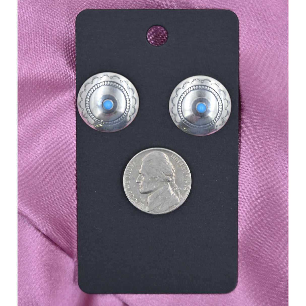 The Logan Concho Stud Earrings