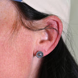 The Lyric Concho Stud Earrings