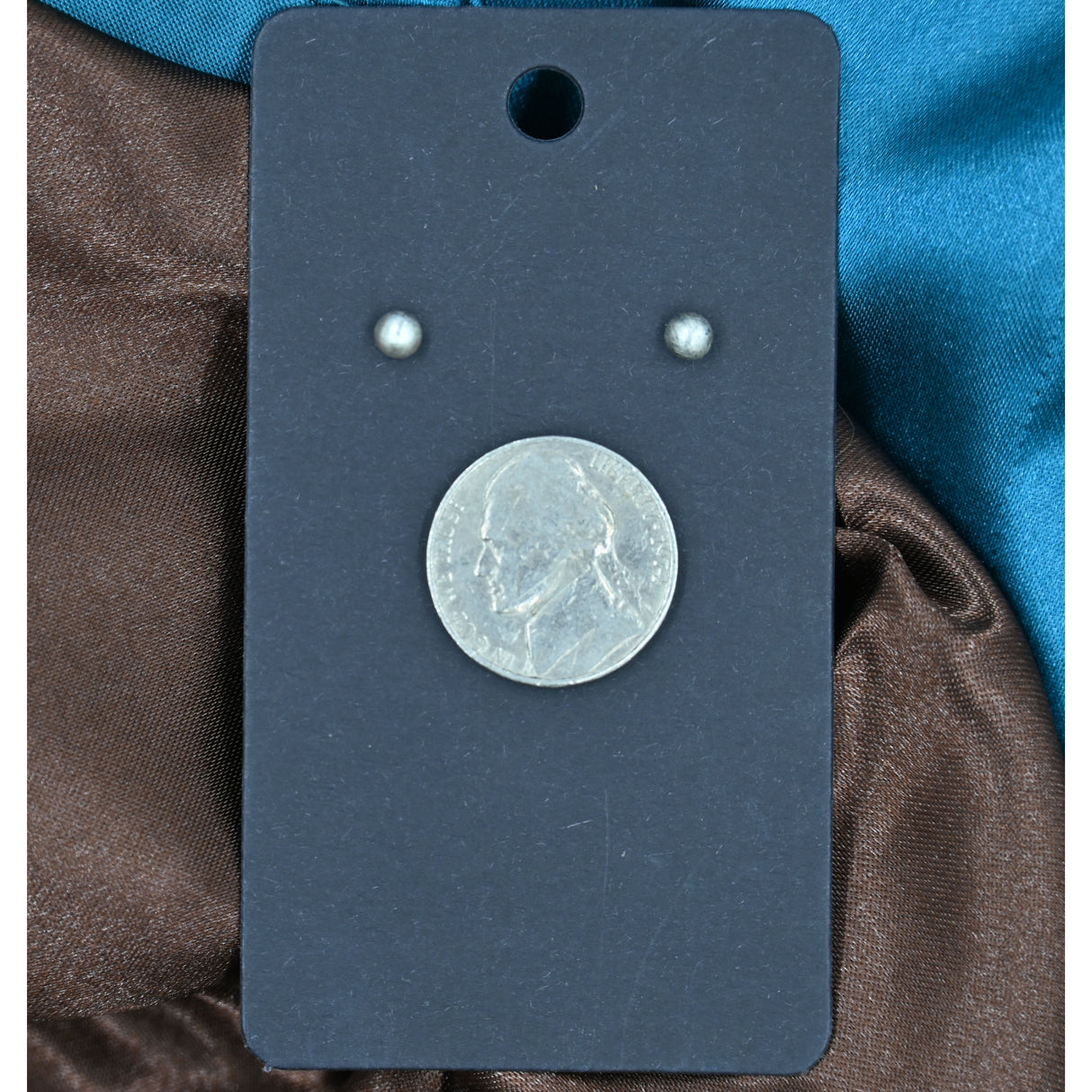 The Lyndsey Small Pearl Stud Earrings