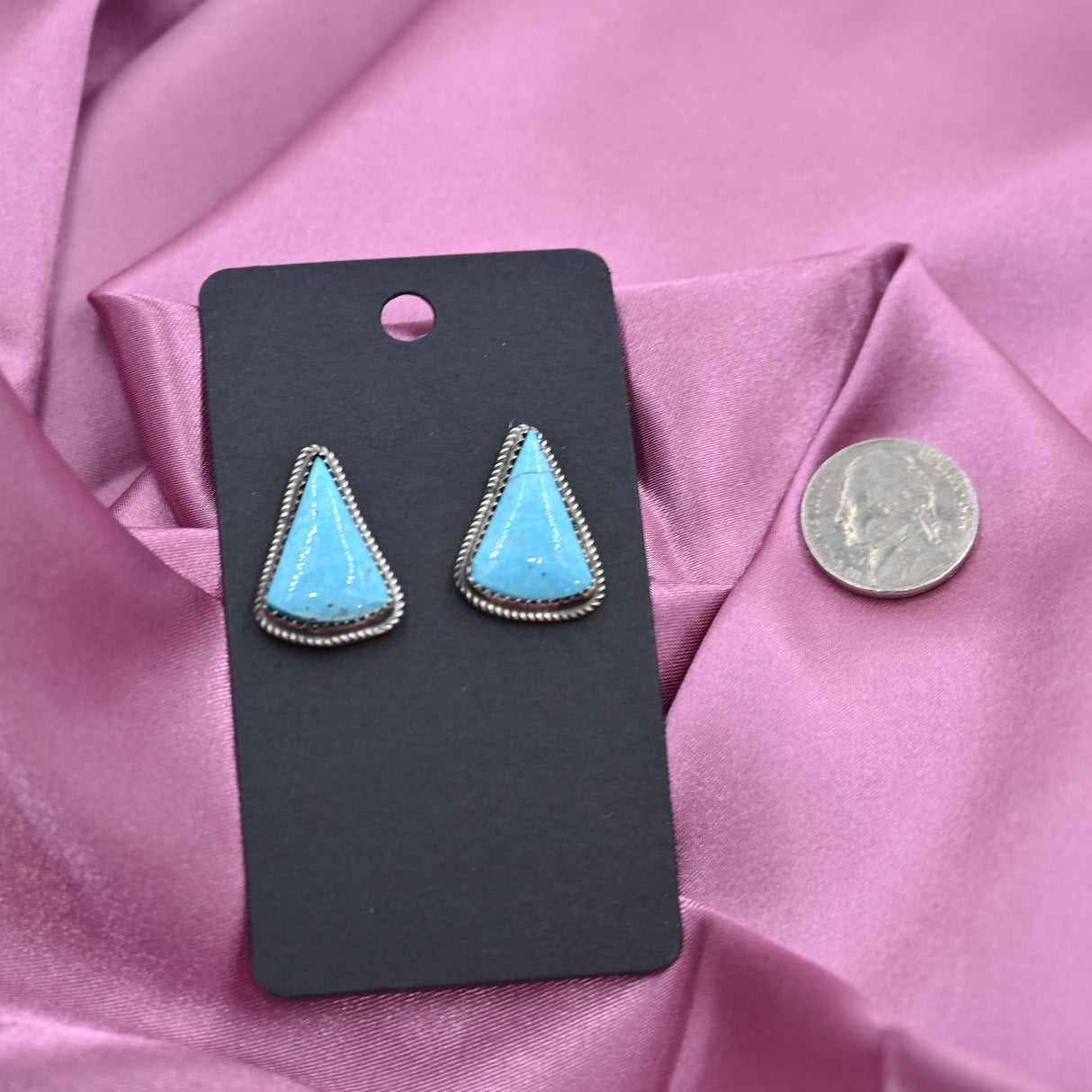 The Wynona Triangle Stud Earrings