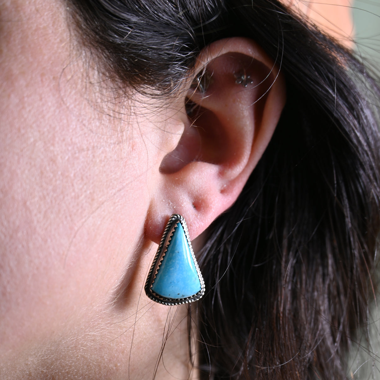 The Wynona Triangle Stud Earrings