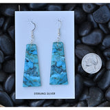 The Brynn Turquoise Slab Earrings