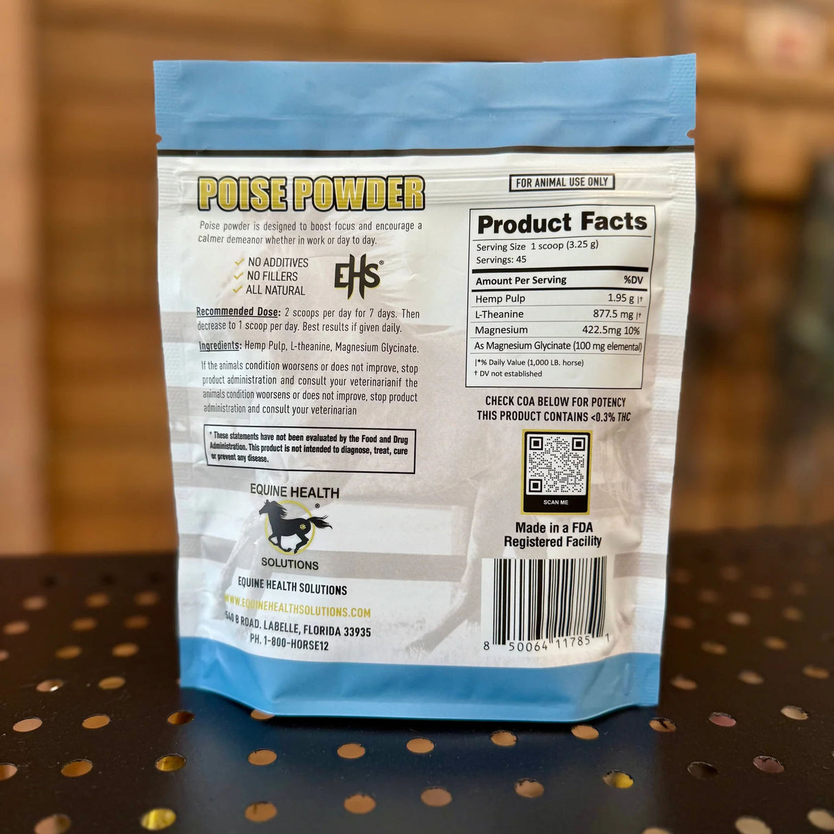 Equine Health Solutions Poise Powder- 45 Servings