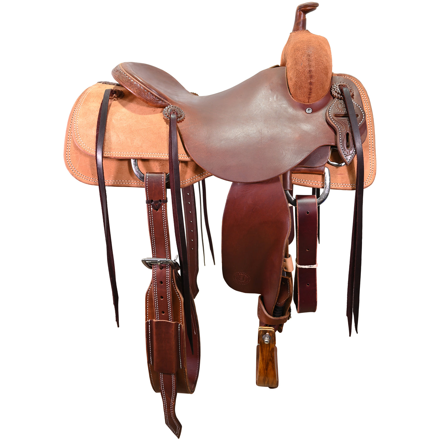 New 16" Emperor Ranch Cutting Saddle