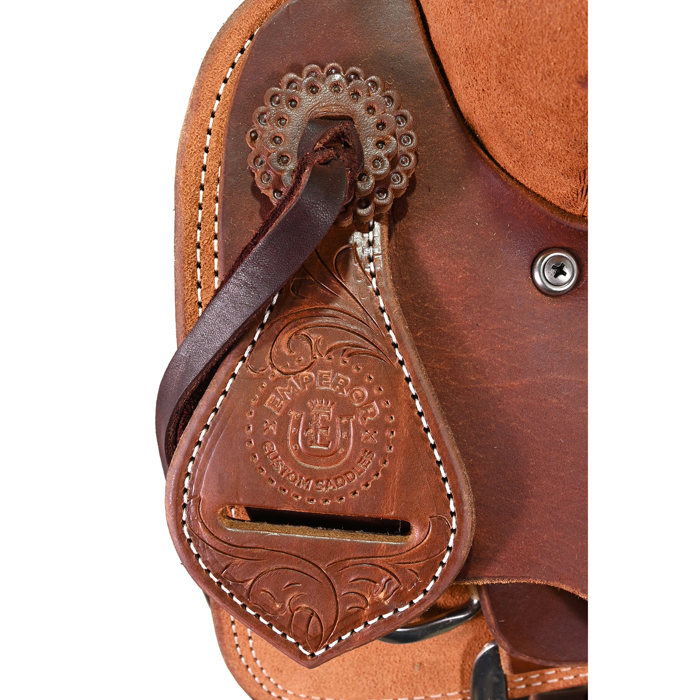 New 16" Emperor Ranch Cutting Saddle