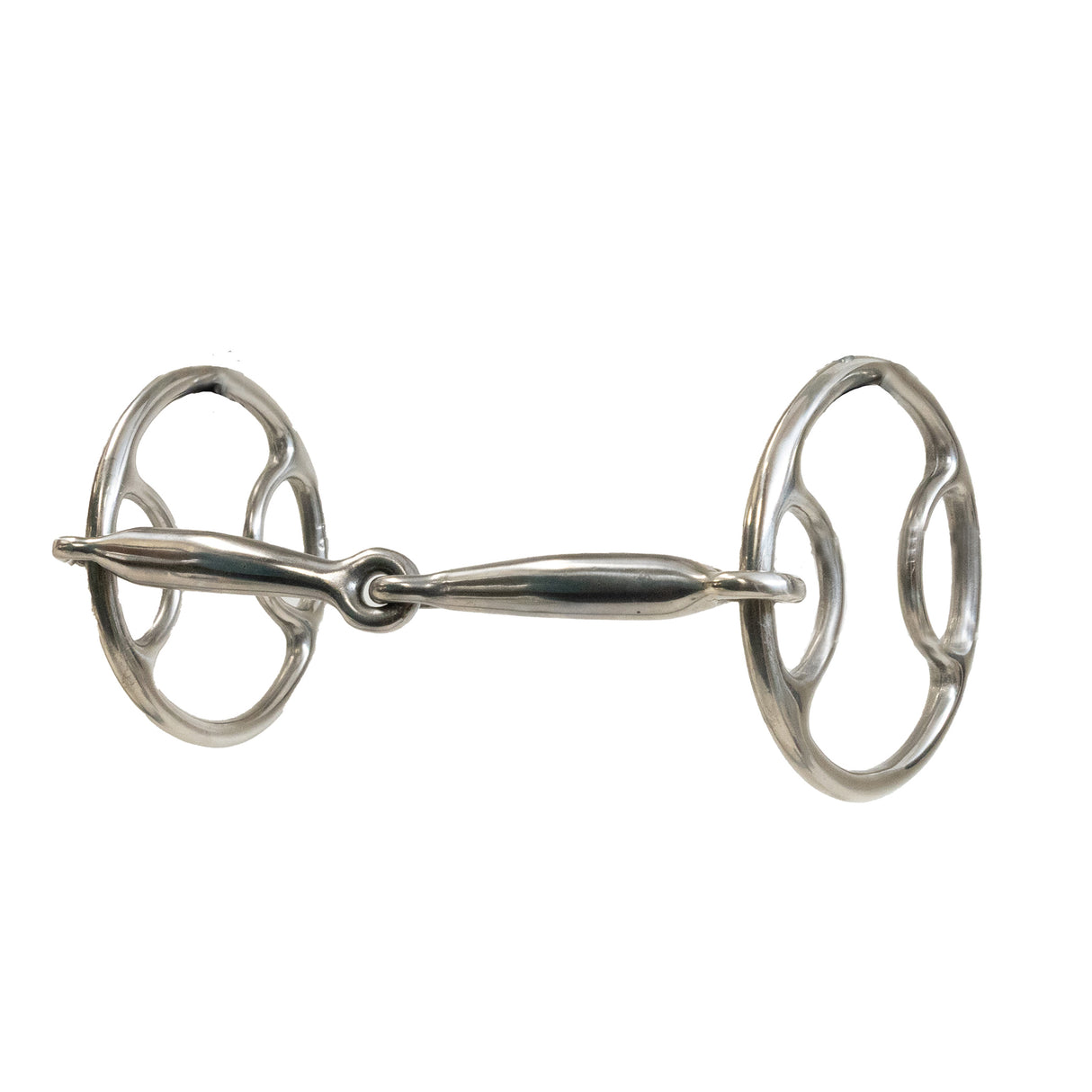 Equisential Fixed O-Ring Smooth Snaffle Bit