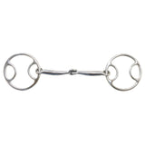 Equisential Fixed O-Ring Smooth Snaffle Bit