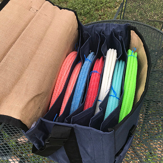 Fast Back Ropes Navy Deluxe Rope Bag