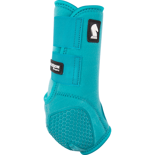 Classic Equine Flexion by Legacy Front Protective Boots- Aqua