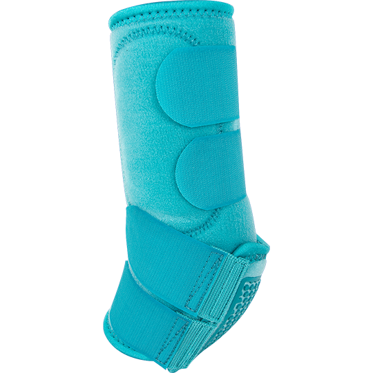 Classic Equine Flexion by Legacy Front Protective Boots- Aqua