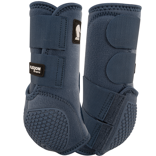 Classic Equine Flexion by Legacy Hind Protective Boots- Dark Denim