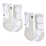 Classic Equine Flexion by Legacy Front and Hind Boots Combo Pack- White