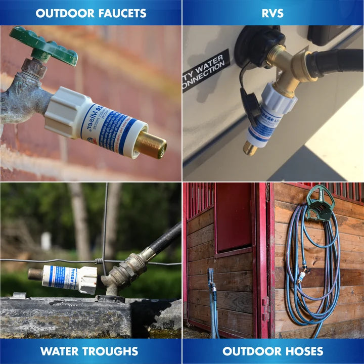 Freeze Miser- Outdoor Faucet Freeze Protection- Two Pack