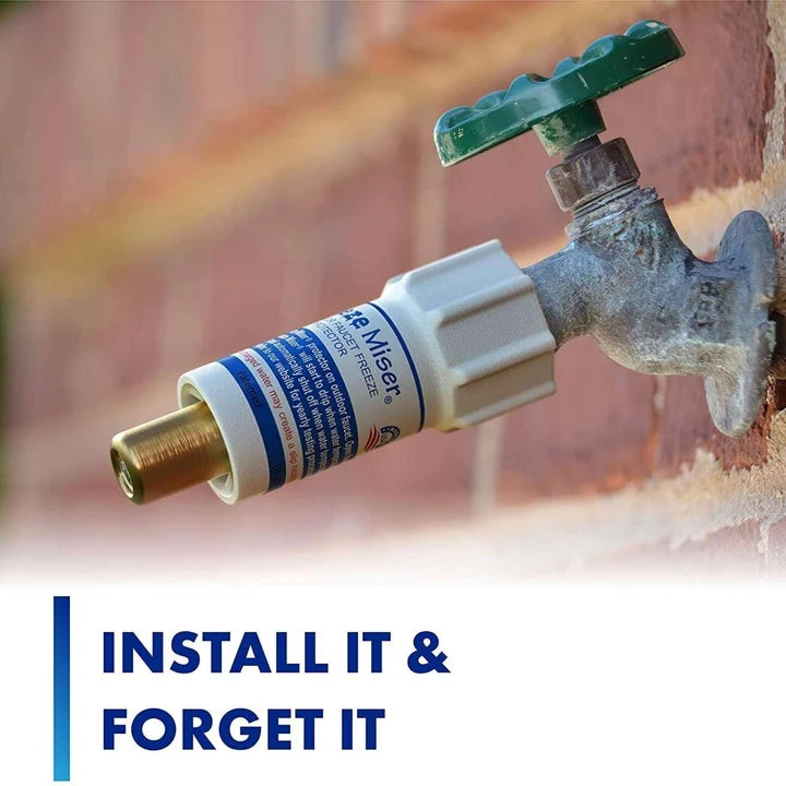 Freeze Miser- Outdoor Faucet Freeze Protection- Two Pack
