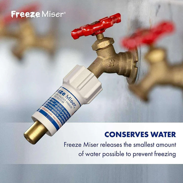 Freeze Miser- Outdoor Faucet Freeze Protection- Two Pack