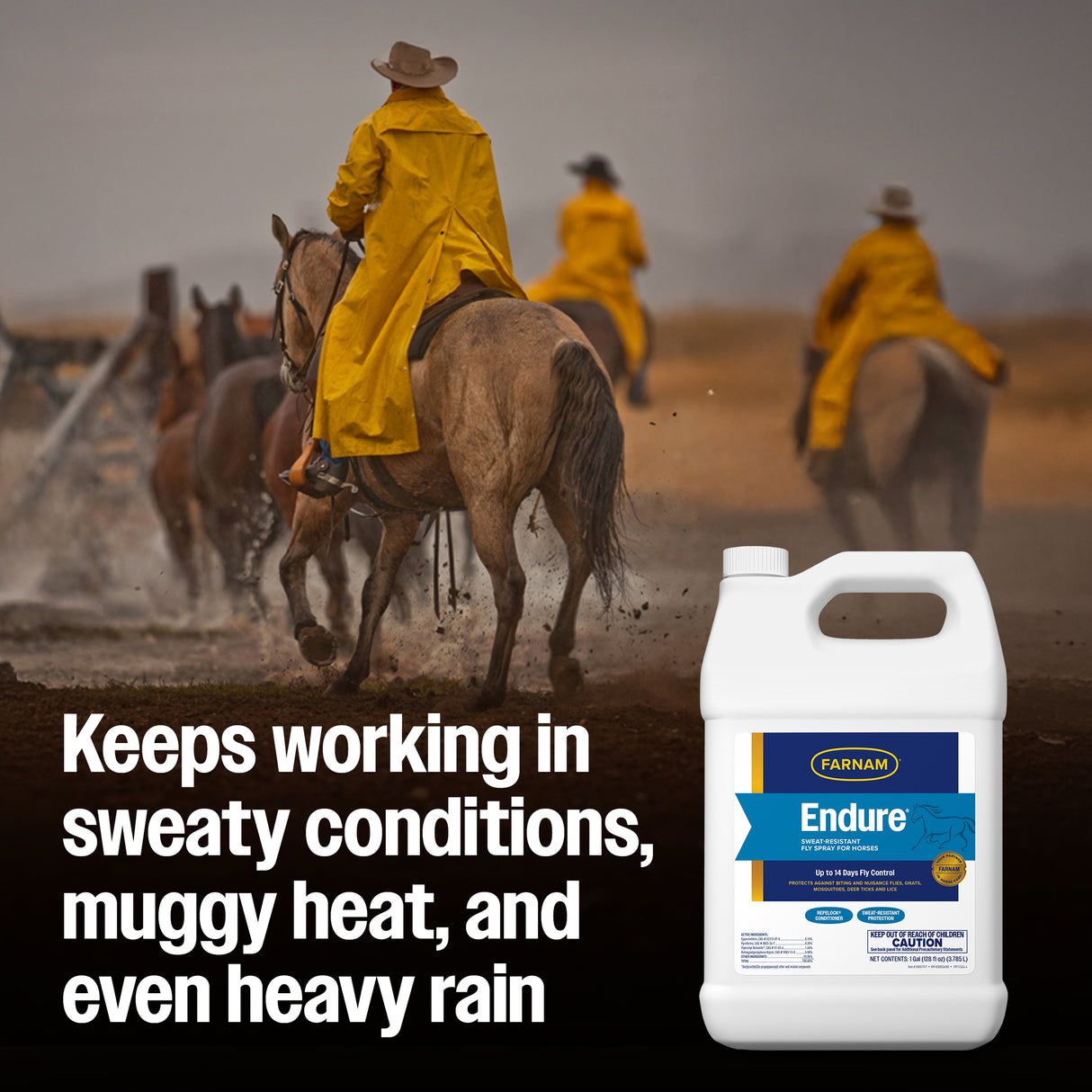 Farnam Endure Sweat-Resistant Fly Spray- Gallon