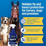 Farnam Repel-X Insecticide & Repellent Fly Spray- 32oz.