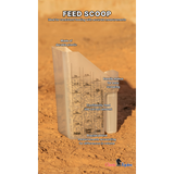 Classic Equine Feed Scoop with Measurements