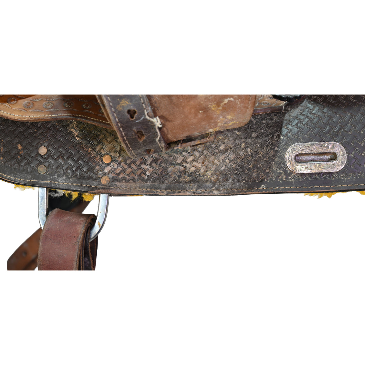 Used 13" Double T Youth Barrel Racing Saddle
