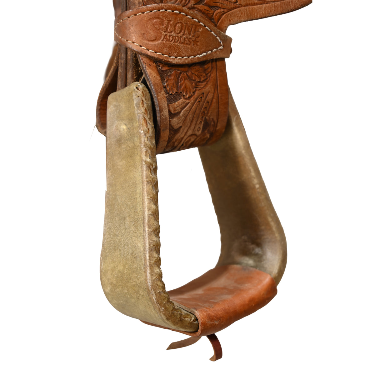 Used 14.25" Tod Slone Trophy Calf Roping Saddle