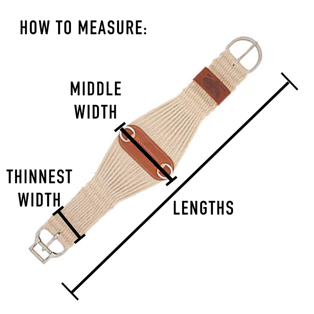 Classic Equine Mohair/Alpaca Roper Cinch