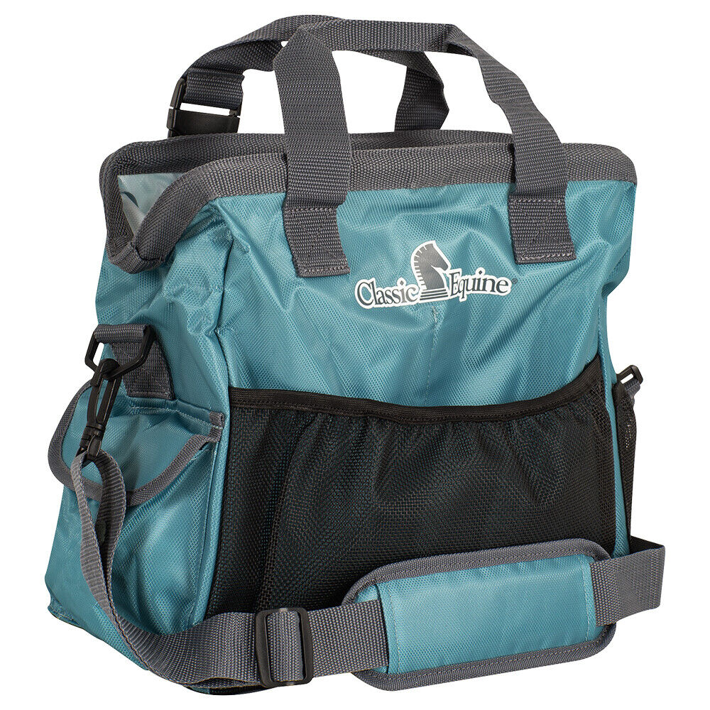 Classic Equine Deluxe Groom Tote- Light Teal