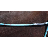 Double Diamond Halter Designed by Buck Brannaman- Turquoise/Red