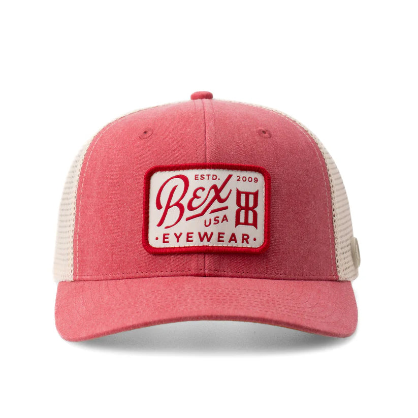 Bex Sunglasses Wyatt Cap- Cranberry/Beige