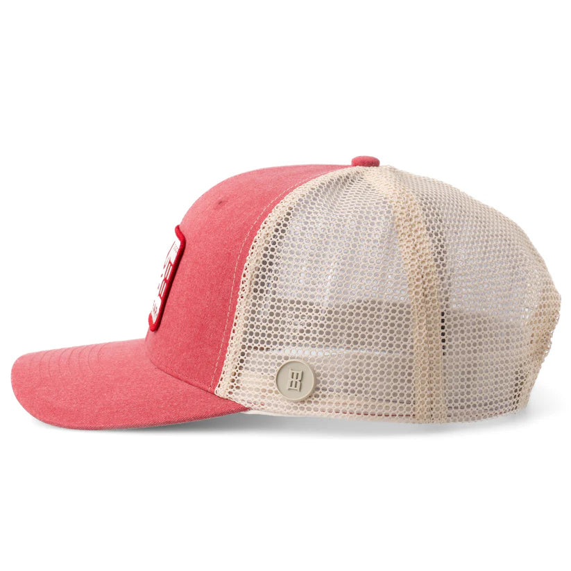 Bex Sunglasses Wyatt Cap- Cranberry/Beige
