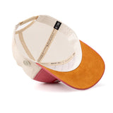 Bex Sunglasses Wyatt Cap- Cranberry/Beige