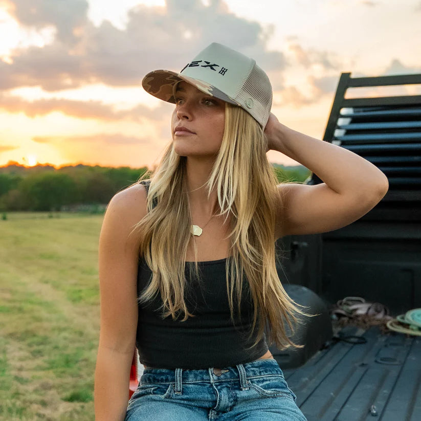 Bex Sunglasses Outrider Cap- Bone/Mohave Camo